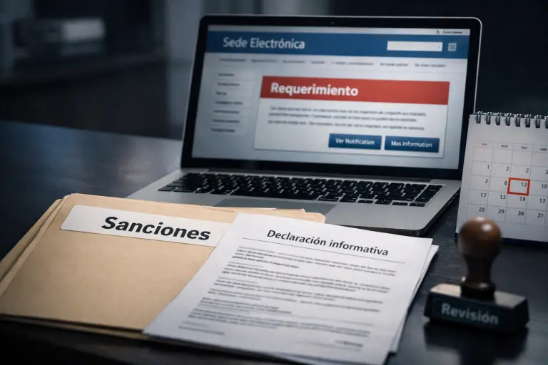 Sanciones del modelo 170